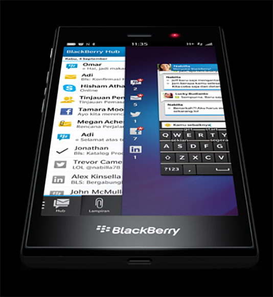 BlackBerry Z3.