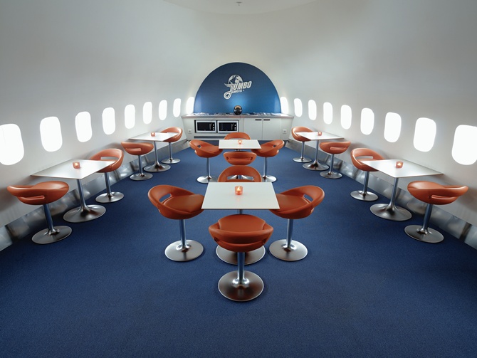 This Boeing Jumbo Jet is an amazing hotel!