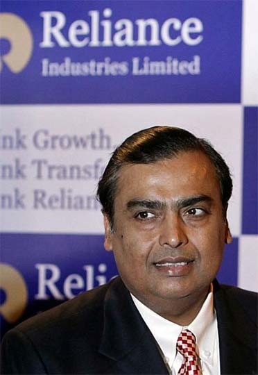 Reliance Industries Chairman Mukesh Ambani.