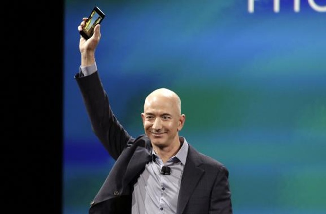 Amazon Chief Executive Jeff Bezos.