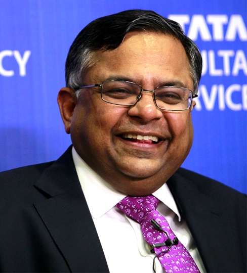 TCS CEO N Chandrasekaran.
