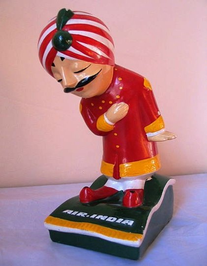 Air India mascot.