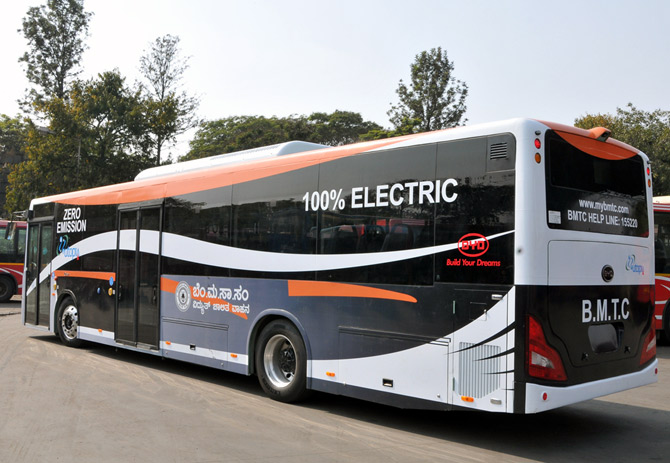 Bangalore's pride: India's first electric bus 