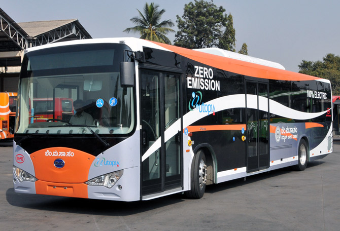 Bangalore's pride: India's first electric bus 