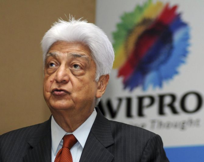 Azim Premji, chairman of Wipro.