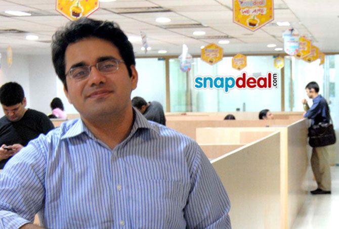 Kunal Bahl, co-founder and CEO of Snapdeal.