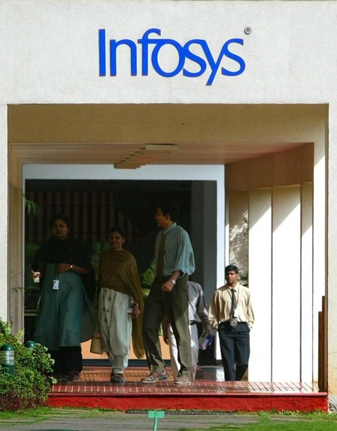 Infosys is among the top ten companies in India 