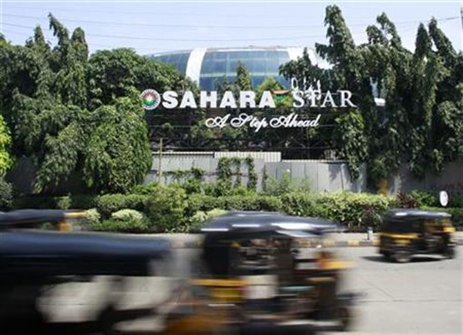 Sahara's highest-profile assets include the Sahara Star hotel near Mumbai's airport.