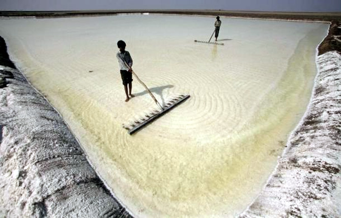 The making of salt in India