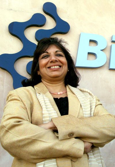 Biocon's CMD Kiran Mazumdar-Shaw.