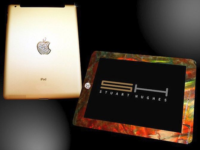 Stuart Hughes' Gold History Edition iPad.
