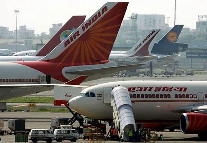 Air India has suffered highest loss of Rs 5,490 crore in 2012-13.