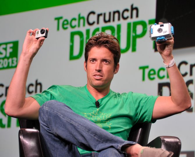 Nicholas Woodman of GoPro attends Day 3 of TechCrunch Disrupt SF 2013 at San Francisco Design Center.