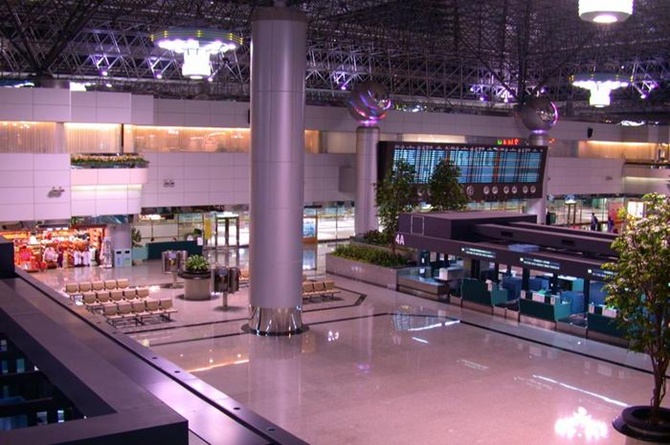 Taiwan Taoyuan airport.