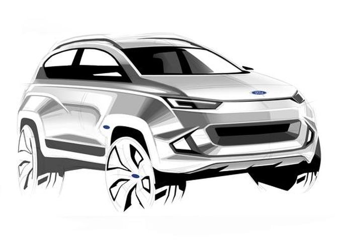 One of the winners of Ford 2022 EcoSport Design Contest.