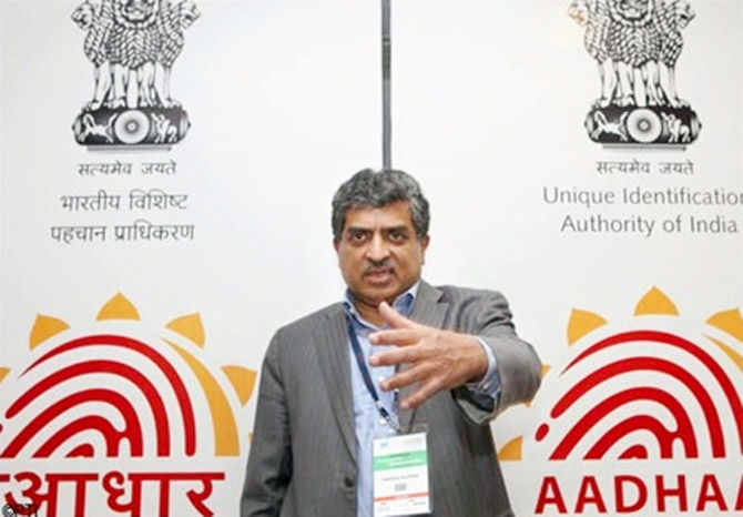 Nandan Nilekani, former head of Unique Identification Authority.