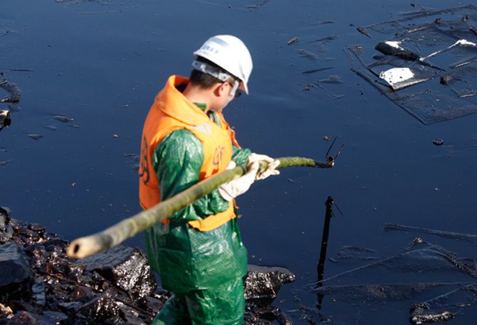 Cleanup efforts at toxic-waste sites in the US government's Superfund program.
