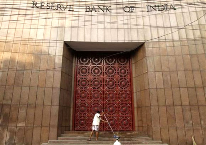 RBI is building the reserves.