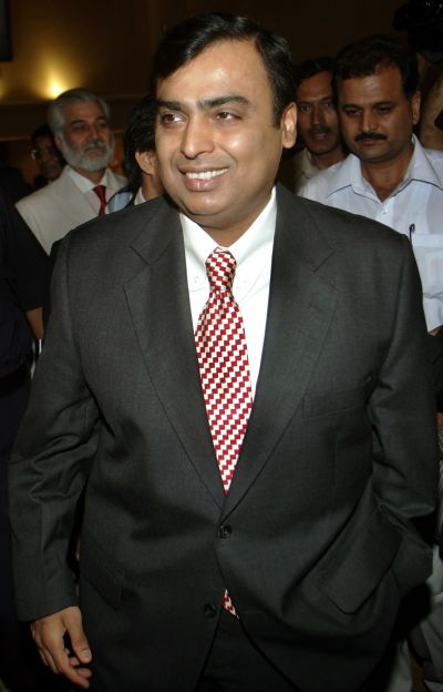 Reliance Industries chairman Mukesh Ambani