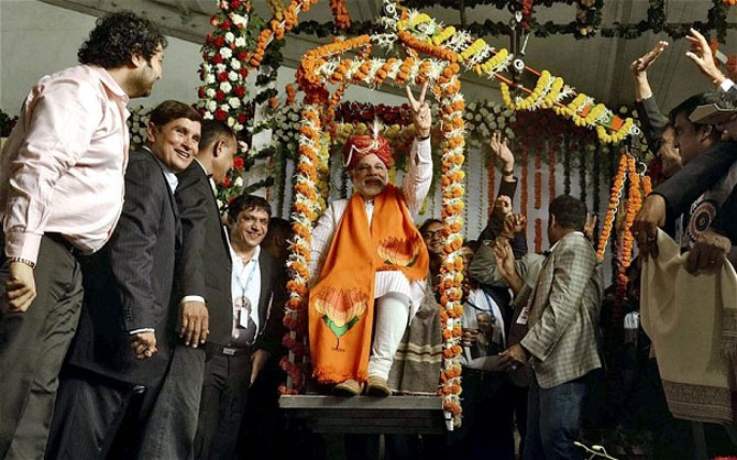 Even if Modi wins a strong mandate, India's constitutional setup may rule out radical change.