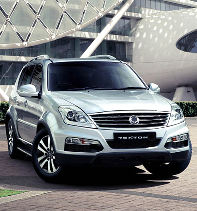The new variant of SsangYong Rexton.