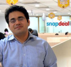 Kunal Bahl, co-founder and CEO of Snapdeal.