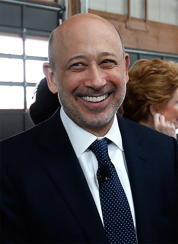 Goldman Sachs CEO Lloyd Blankfein.