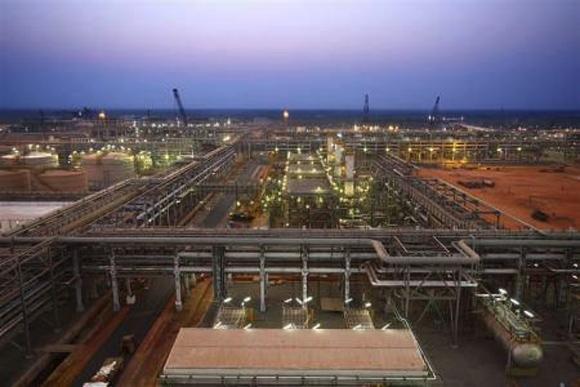 Reliance Industries' KG-D6 facility located in Andhra Pradesh.