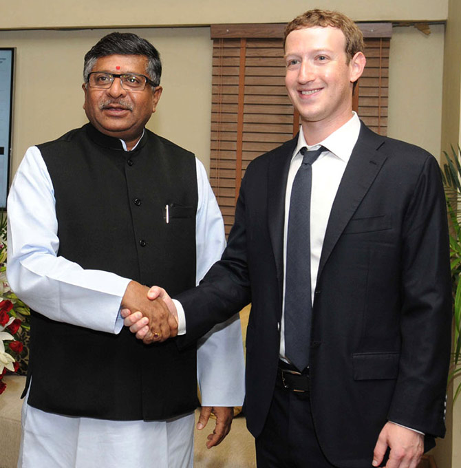Facebook workers abusing PM: IT minister To Zuckerberg