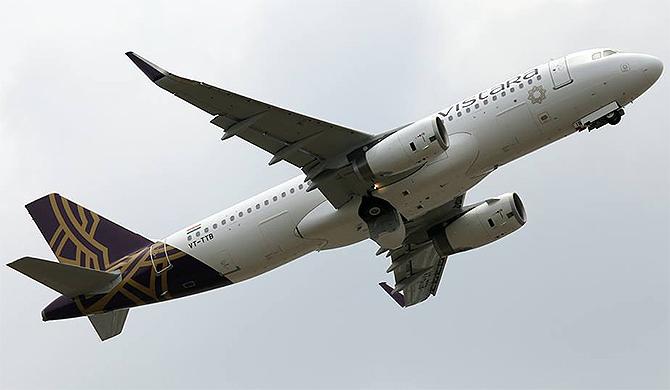 Vistara aircraft