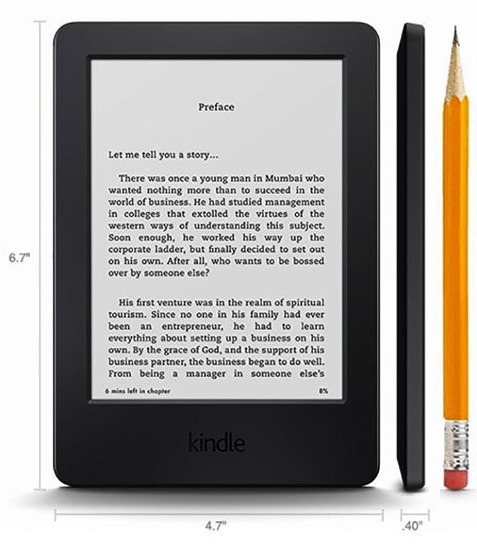 Amazon's new Kindle with touchscreen, a delight for book lovers ...