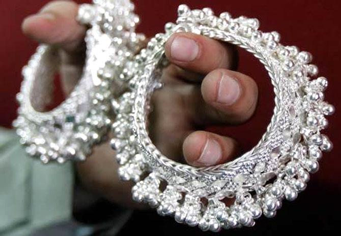 India's silver jewellery exports gain momentum - Rediff.com Business