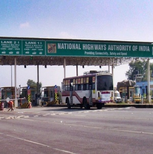 Toll plaza