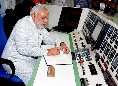 Prime Minister Narendra Modi at Barc
