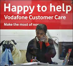 A Vodafone store