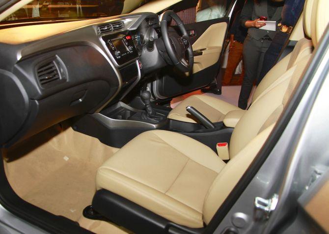 Honda City interior