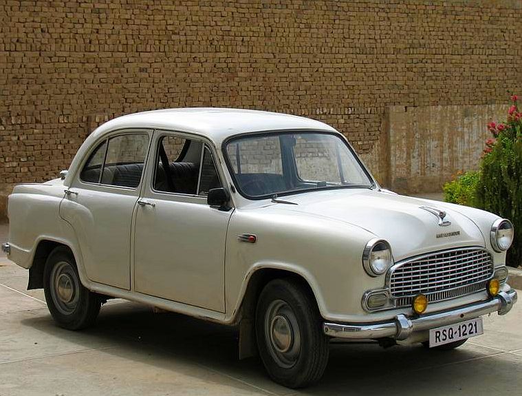 An Ambassador car