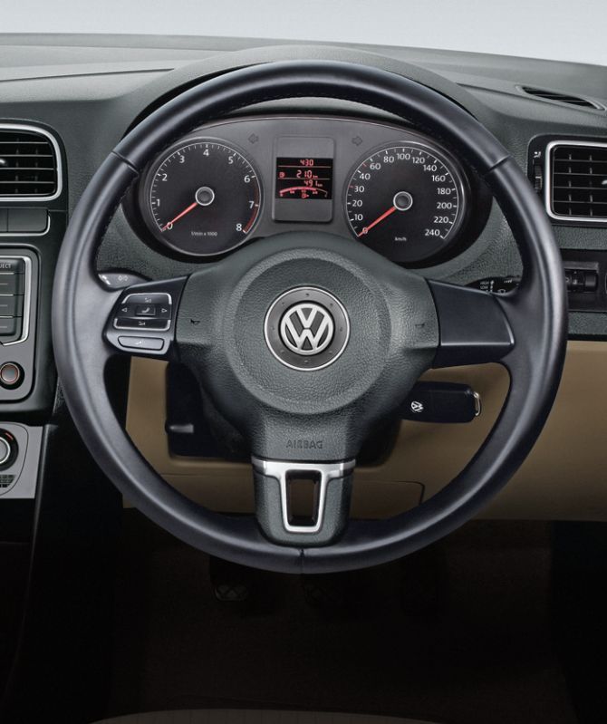 A Volkswagen interior