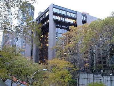 Ford Foundation building in NYC