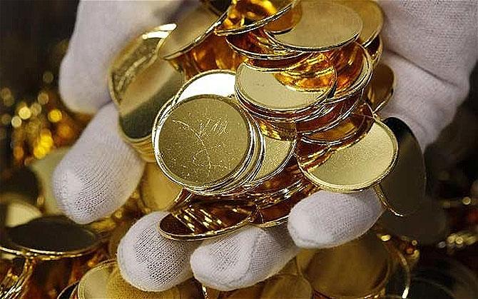 Gold coins