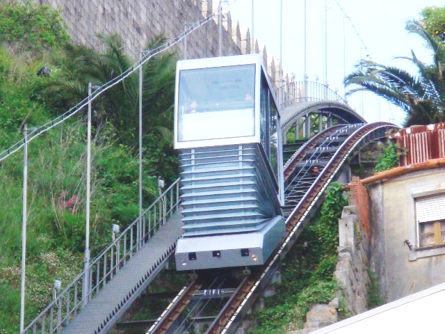 A cable car in Porto, Porto (city)