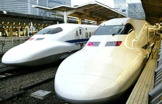 Japan's bullet train, or the shinkansen