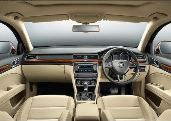 Skoda Superb interior