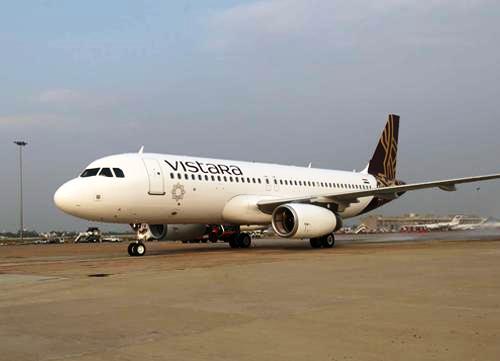 A Vistara aircraft