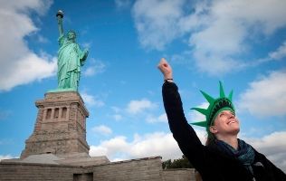 New York's Statue of Liberty.