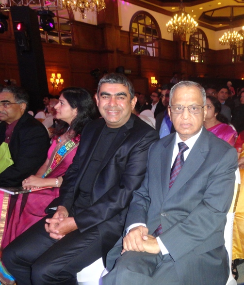 Vishal Sikka and N R Narayana Murthy