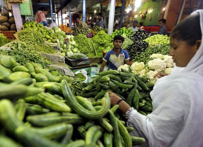 A vegetable seller