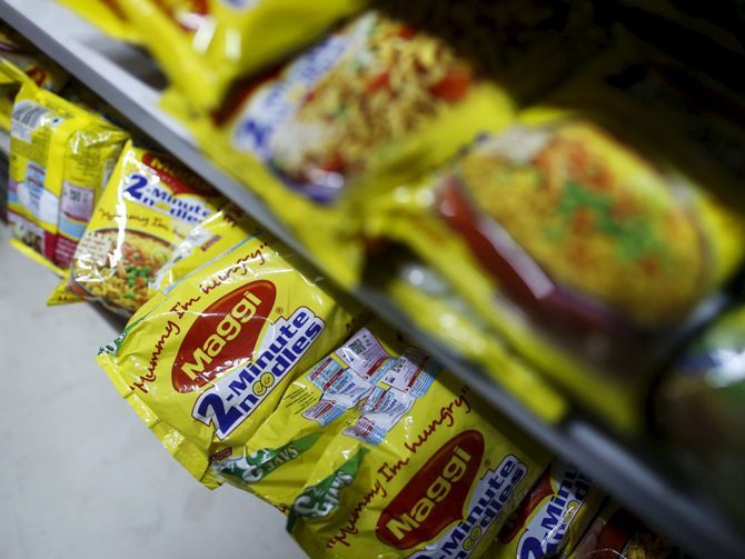 Packets of Maggi