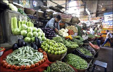 A vegetable vendor