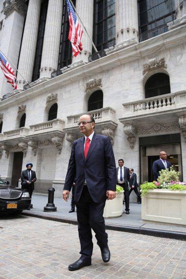 Arun Jaitley at NYSE